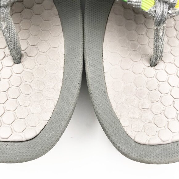 BARETRAPS Multicolored Gray Stretch Woven Flip Flop Sandals Womens 8 - Picture 8 of 10